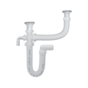 Sifon dvodjelne sudopere sa priključkom za mašinu NVM