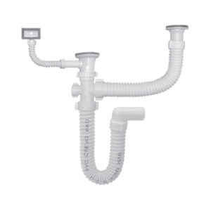 Sifon dvodjelne sudopere sa prelivom NVM