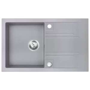 FERRO sudoper granitni SIVI 48×78 MEZZO II GRAFIT DRGM48-78GA