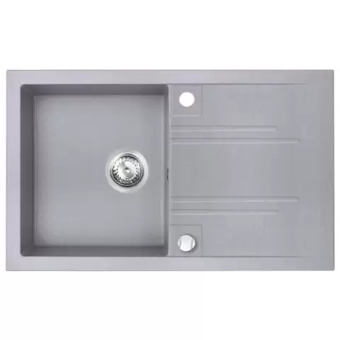 FERRO sudoper granitni SIVI 48×78 MEZZO II GRAFIT DRGM48-78GA