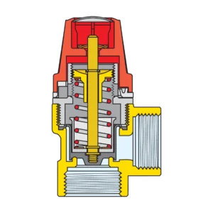 CALEFFI Sigurnosni ventil 3 bara 1/2″
