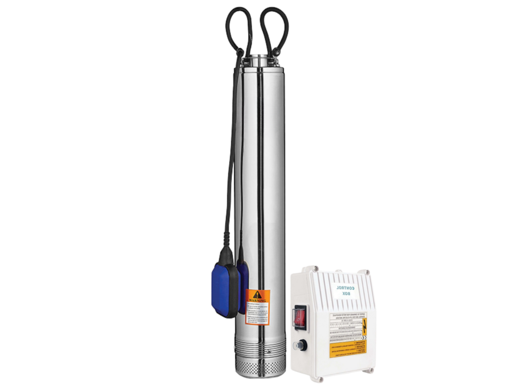 AQUA PUMPS Dubinska potopna pumpa sa donjim usisom 4SNM2/9 0.75kW sa plovkom