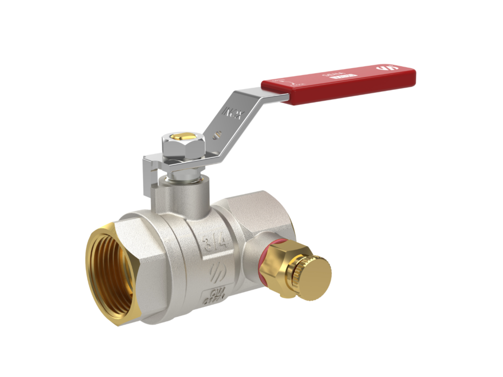 Kuglasti ventil sa ispustom ŽŽ sa ručkom 3/4″ SENA – ARCO