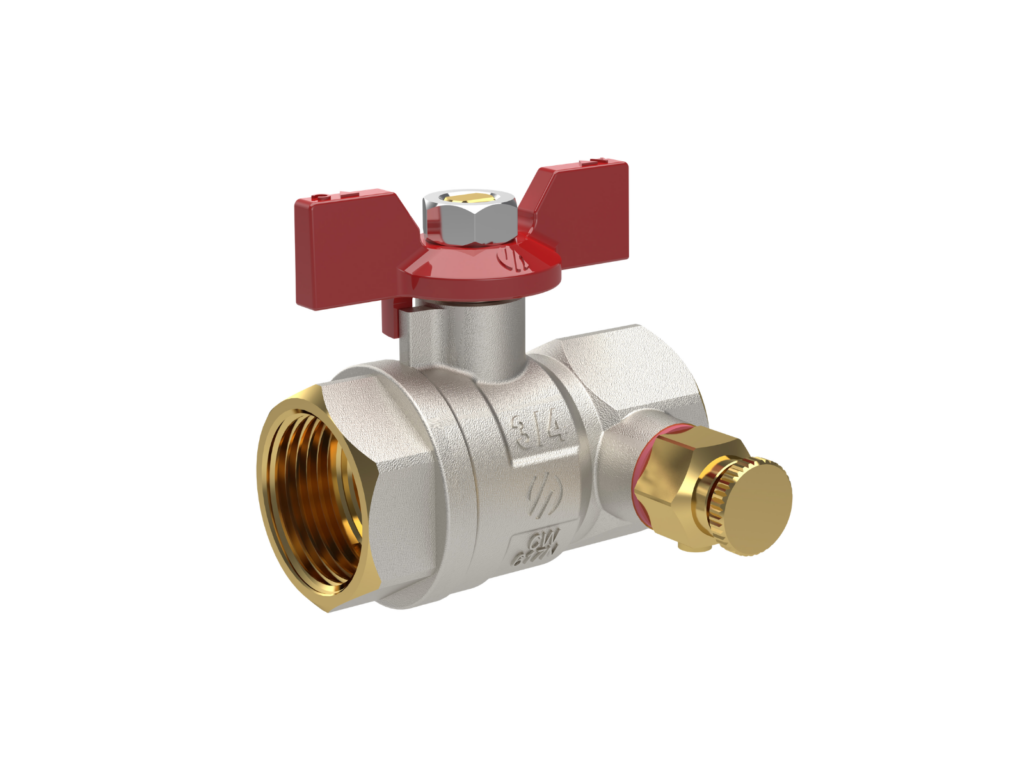 Kuglasti ventil sa ispustom ŽŽ leptir 1/2″ SENA – ARCO