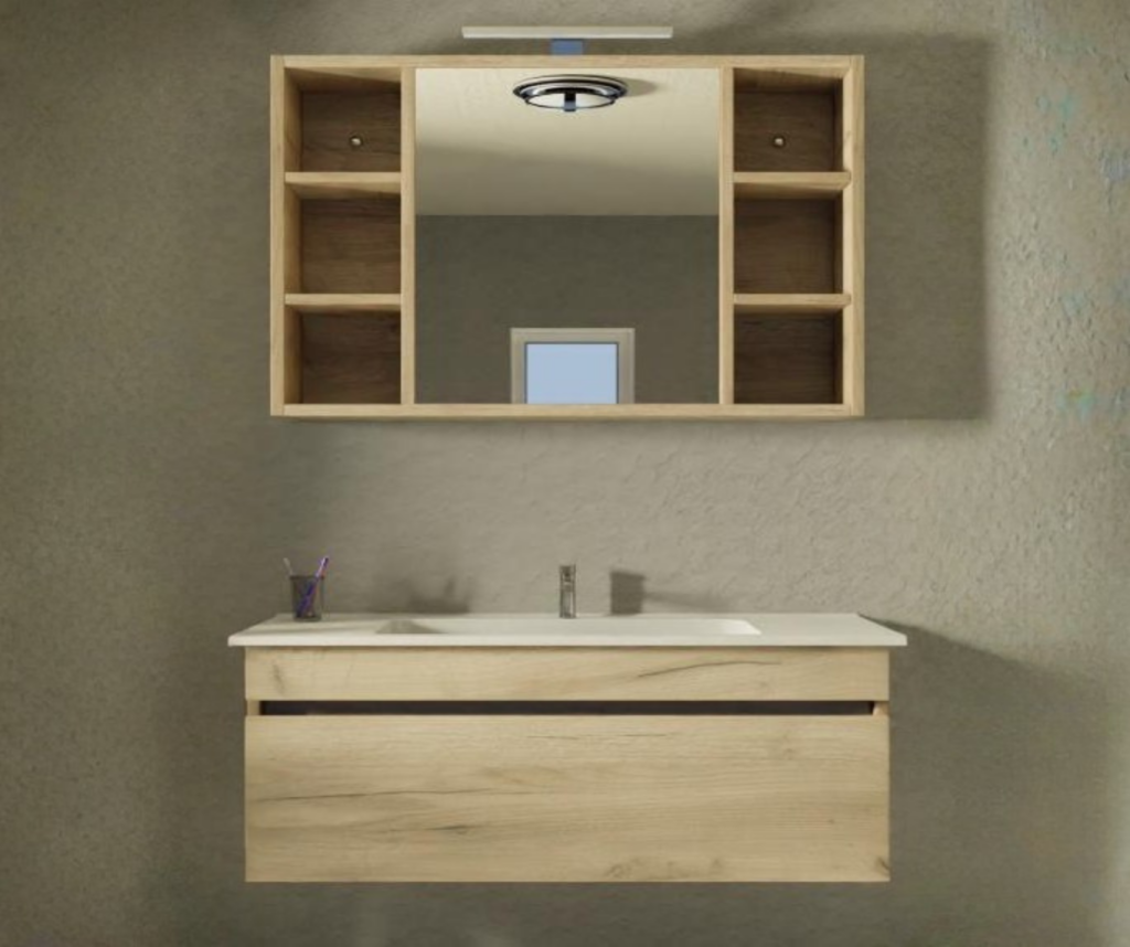 Kupatilski namještaj garnitura AGORA RUSTIK 100cm