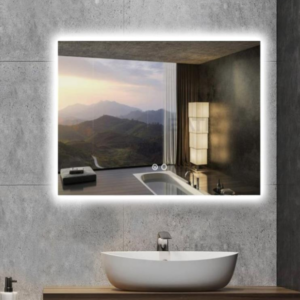 LED ogledalo za kupatilo AMBI 65×70 sa grijačem