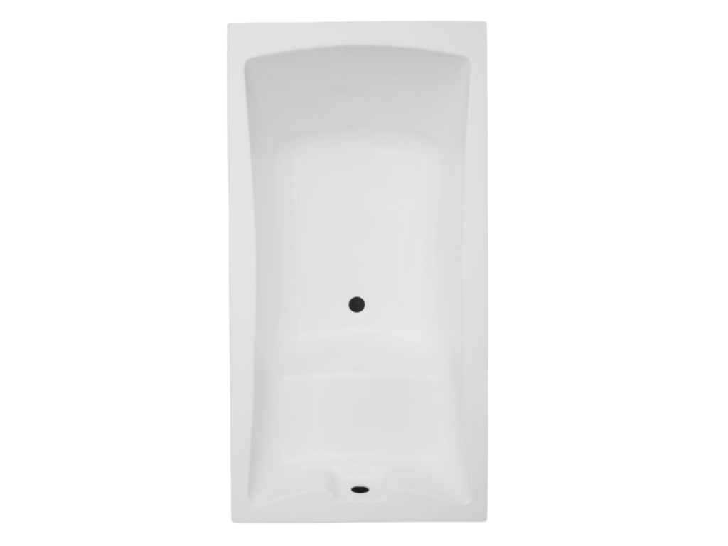 Kupaona anatomska kada duboka 140×70 AQUARIUS sa sjedištem i oblogom