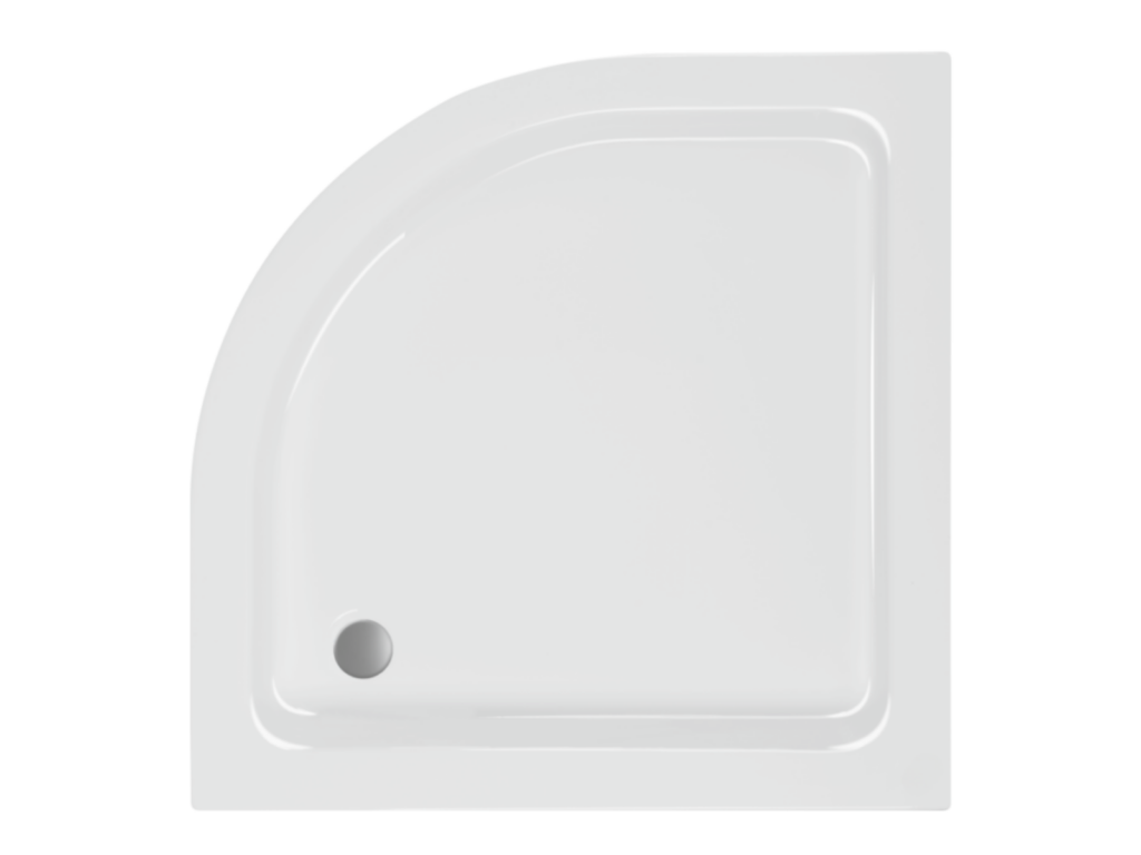 Polukružna tuš kada plitka 90x90x6.5