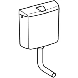 Nazidni vodokotlić RIO AP110 GEBERIT sa jednokoličnskim ispiranjem